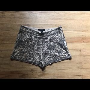 Beaded shorts